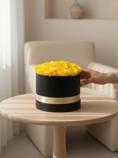 Preserved Yellow Roses