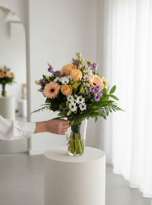 Sympathy Bouquet Peach