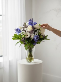 Sympathy Bouquet Blue