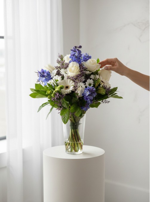 Sympathy Bouquet Blue