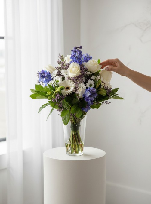 Sympathy Bouquet Blue