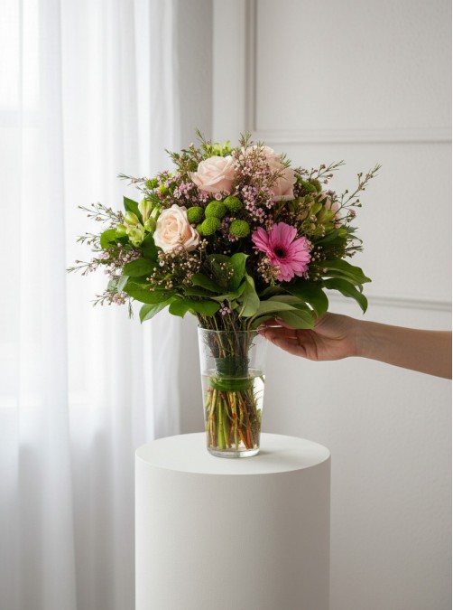 Sympathy Bouquet Pink