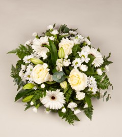 Sympathy Posy White