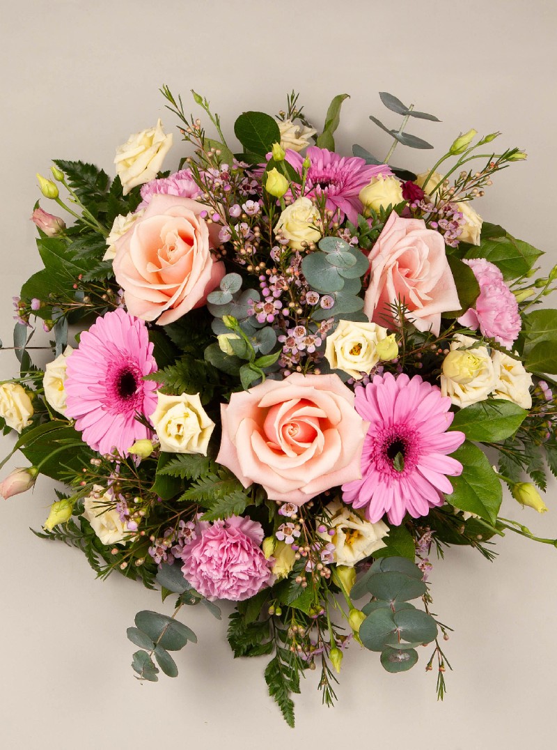 Sympathy Posy Pink