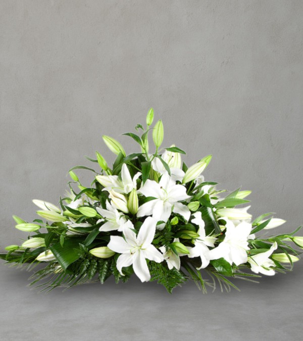 Lily Casket Spray