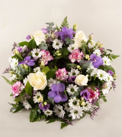 Sympathy Wreath Purple