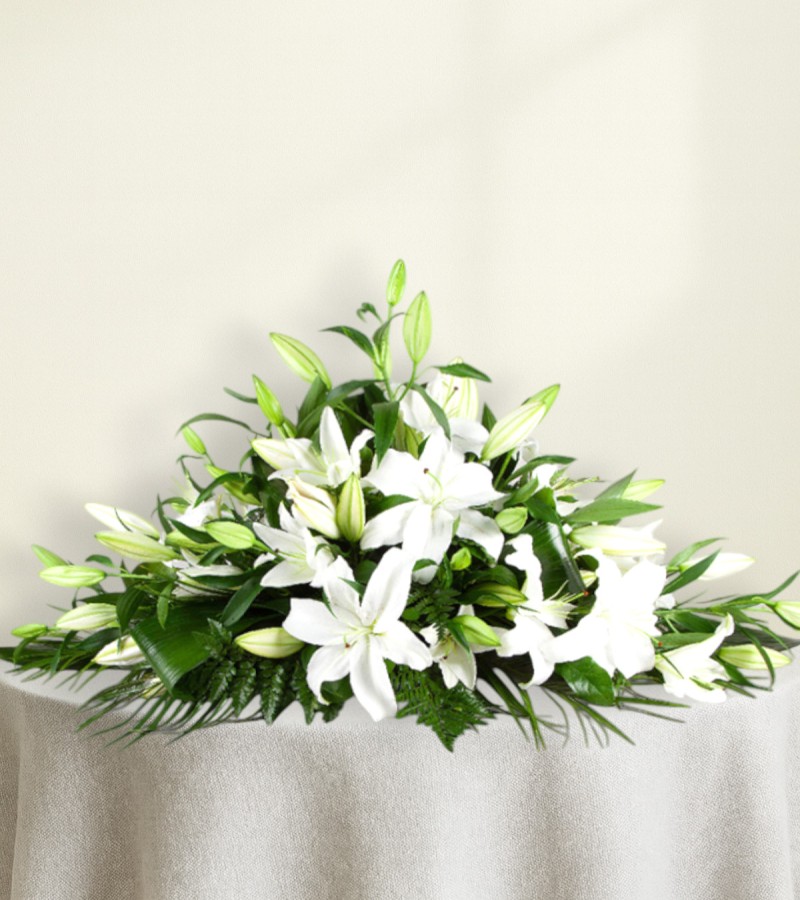 Lily Casket Spray