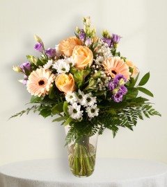 Sympathy Bouquet Peach
