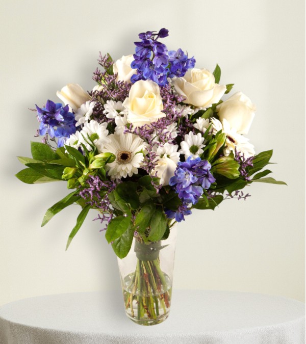 Sympathy Bouquet Blue Sympathy Bouquet Blue
