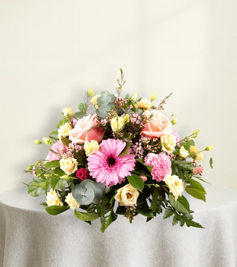 Sympathy Posy Pink