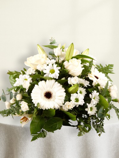 Sympathy Posy White Sympathy Posy White