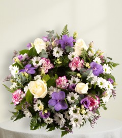 Sympathy Wreath Purple