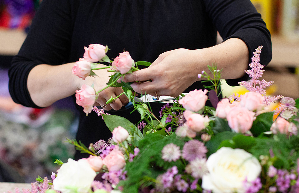 The Florist's Choice Bouquet presented by Belles Fleurs