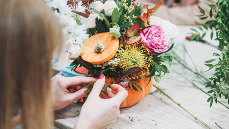 Flowers for Halloween
