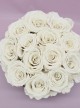 Preserved White Roses Preserved White Roses