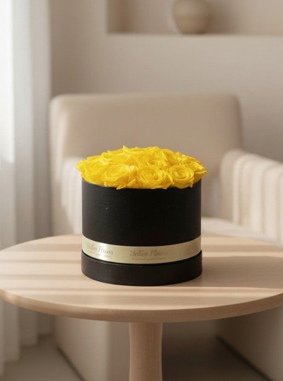 Preserved Yellow Roses