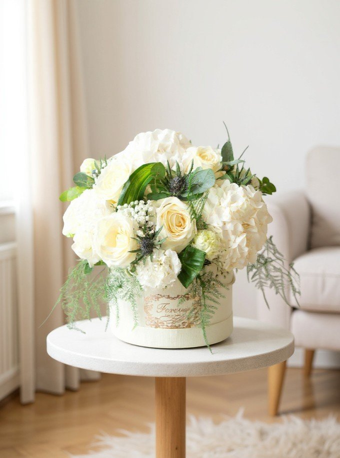 White Hatbox