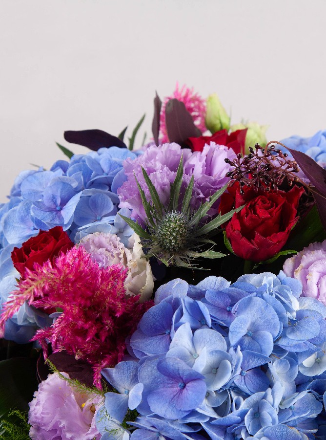 Blue Hatbox