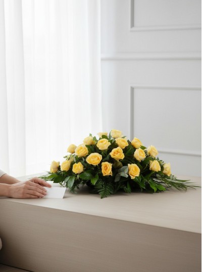Yellow Casket Spray