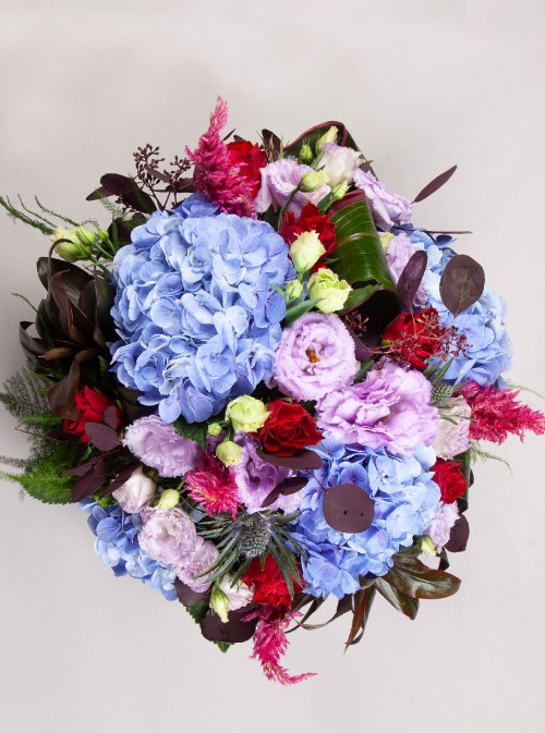 Blue Hatbox