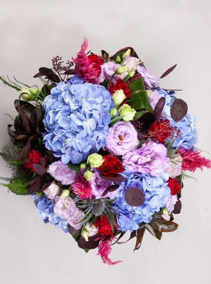 Blue Hatbox