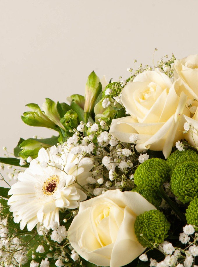 Sympathy Bouquet White Sympathy Bouquet White