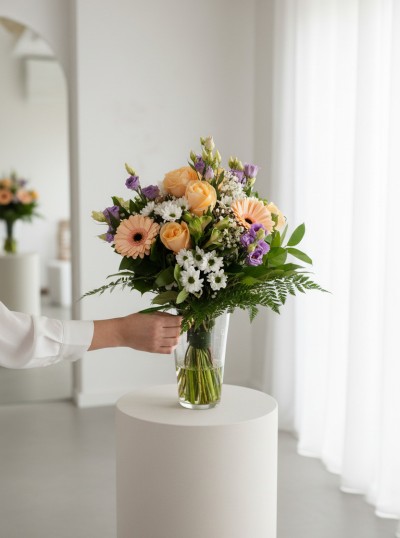 Sympathy Bouquet Peach
