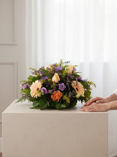 Sympathy Posy Peach