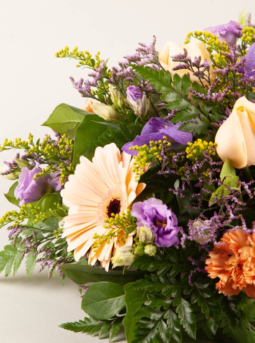 Sympathy Posy Peach