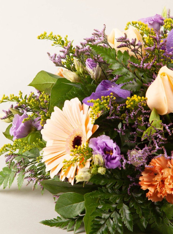 Sympathy Posy Peach