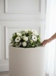 Sympathy Wreath White