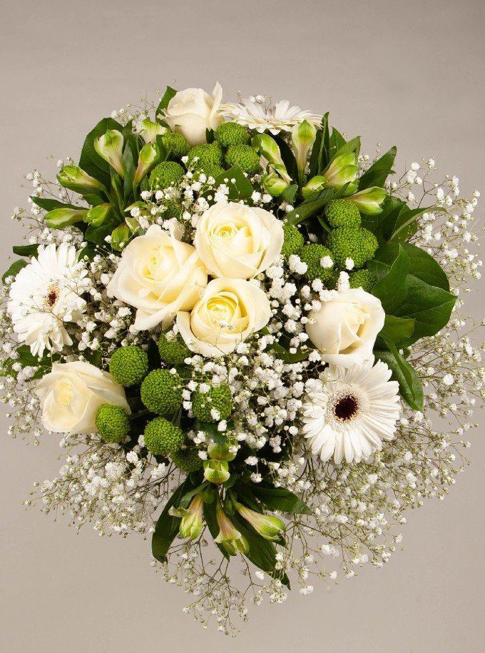 Sympathy Bouquet White Sympathy Bouquet White