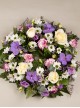 Sympathy Wreath Purple