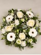 Sympathy Wreath White