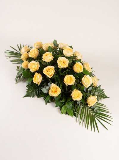 Yellow Casket Spray