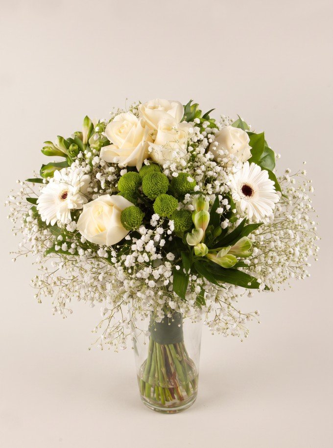 Sympathy Bouquet White