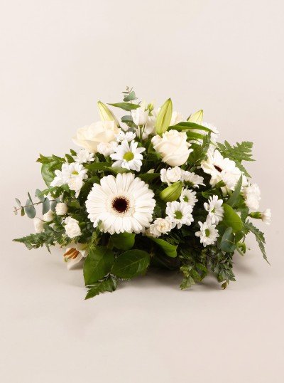 Sympathy Posy White