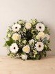 Sympathy Wreath White