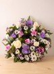 Sympathy Wreath Purple Sympathy Wreath Purple